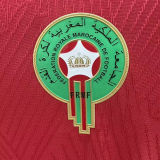 2026/27 Morocco Home Red Player Version Soccer Jersey