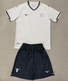 2025/26 Lazio Away White Kids Soccer Jersey