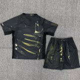 2026 PSG Dark Night Edition Black Kids Soccer Jersey 带星