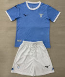 2025/26 Lazio Home Blue Kids Soccer Jersey