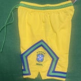 2026/27 Brazil Jordan Yellow Short Pants