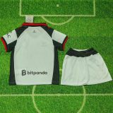 2025/26 AC Milan 4TH White Kids Soccer Jersey