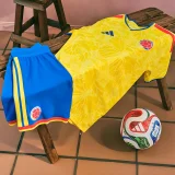 2026/27 Colombia 1:1 Quality Home Yellow Fans Soccer Jersey