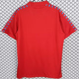1983 Osasuna Home Red Retro Soccer Jersey