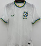 2026/27 Brazil White Retro Syle Fans Soccer Jersey