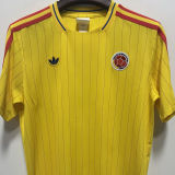 2026/27 Colombia Yellow Retro Style Training Jersey