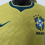 2026/27 Brazil Home Yellow Player Version Soccer Jersey