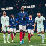 2026/27 France 1:1 Quality Home Blue Fans Soccer Jersey