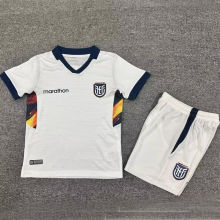 2026/27 Ecuador Away White Kids Soccer Jersey