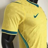 2026/27 Brazil Home Yellow Player Version Soccer Jersey