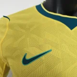 2026/27 Brazil Home Yellow Player Version Soccer Jersey