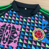 1990 Colombia Goalkeeper Retro Soccer Jersey