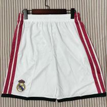 2026/27 RM Home White Fans Shorts Pants