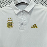 2026/27 Argentina Casual Quick Drying POLO T-Shirt    白色