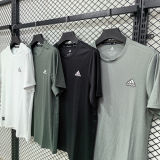 2026/27 AD Casual Quick Drying Training T-Shirt    A324  兰灰色