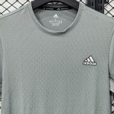 2026/27 AD Casual Quick Drying Training T-Shirt    A324  兰灰色