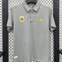 2026/27 Argentina Casual Quick Drying POLO T-Shirt    兰灰色