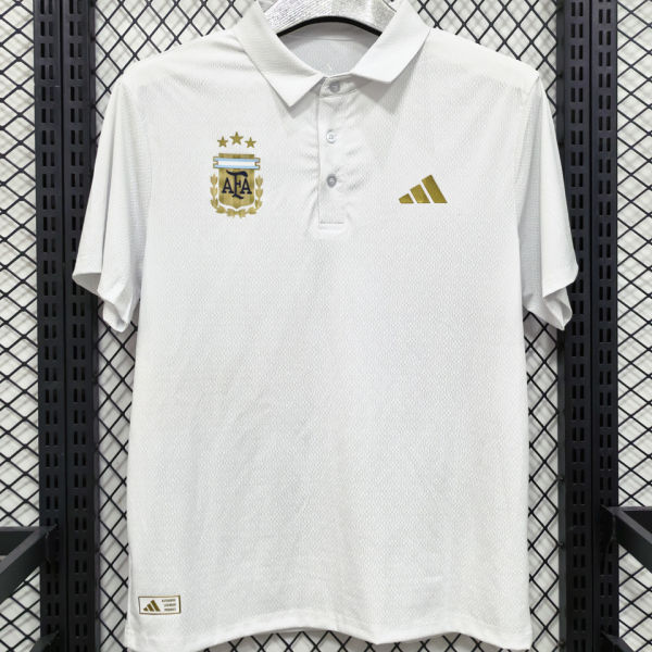 2026/27 Argentina Casual Quick Drying POLO T-Shirt    白色