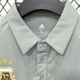 2026/27 Argentina Casual Quick Drying POLO T-Shirt    兰灰色