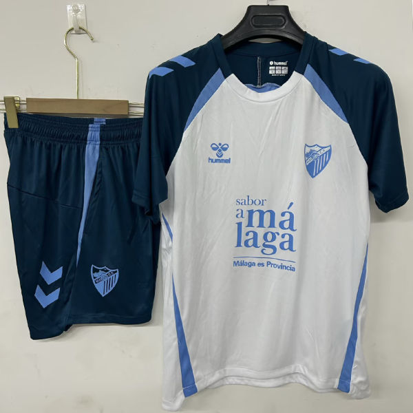 2026/27 Malaga White Training Jersey (A Set)