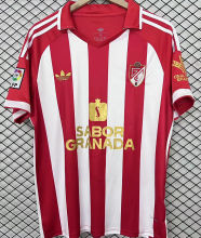 2026/27 Granada Red Retro Style Soccer Jersey