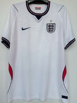 2026/27 England 1:1 Quality Home White Fans Soccer Jersey