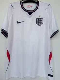 2026/27 England 1:1 Quality Home White Fans Soccer Jersey