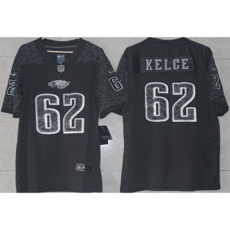 KELCE #62 Men's Philadelphia Eagles NFL Jersey 老鹰
