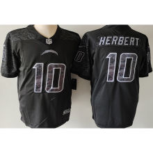 HERBERT #10 Men's Los Angeles Chargers NFL Jersey 闪电
