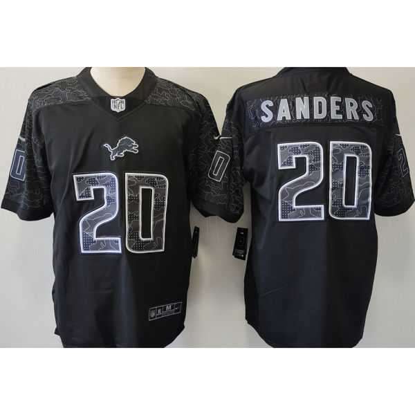 SANDERS #20 Men's Detroit Lions NFL Jersey 雄狮