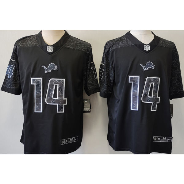 ST BROWN #14 Men's Detroit Lions NFL Jersey 雄狮