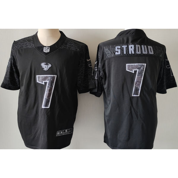 STROUD #7 Men's Houston Texans NFL Jersey 德州人