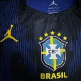 2026/27 Brazil Away Blue Player Version Soccer Jersey
