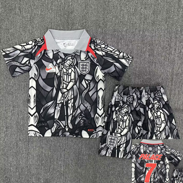 2026 England x PALACE #7 Kids Soccer Jersey
