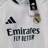 2026/27 RM Home White Player Version Long Sleeve Soccer Jersey