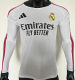 2026/27 RM Home White Player Version Long Sleeve Soccer Jersey