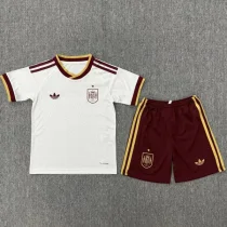 2026/27 Spain Away Kids Soccer Jersey 硅胶版