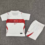 2026/27 Turkey Home White Kids Soccer Jersey