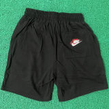 2026/27 NK Black Embroidered Multicolor Logo Casual Short Pants  黑色