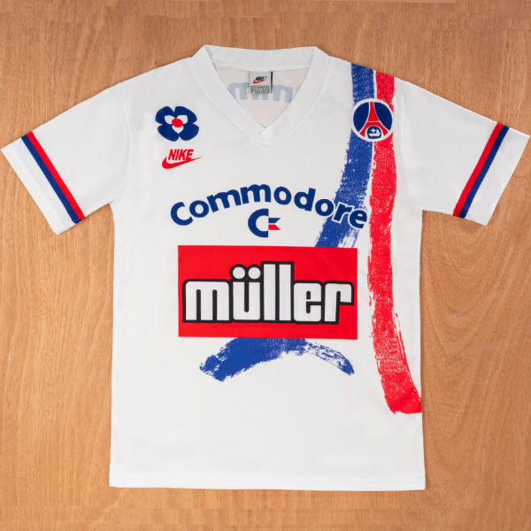 1991/1992 PSG Home Retro Soccer Jersey