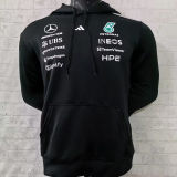 2026/27 Mercedes AMG Petronas F1 Black Hoody Sweater Jersey