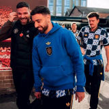 2026/27 M Utd Blue Retro Style Hoody