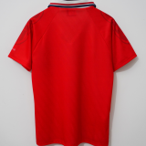 1997/1998 Norway Home Red Retro Soccer Jersey