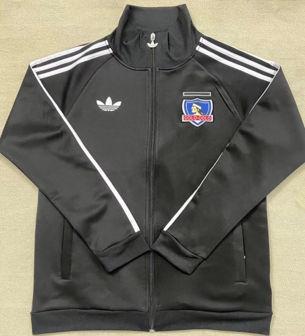 2026/27 Colo-Colo Retro Style Black Jacket