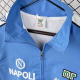 1988/1989 Napoli Blue Retro Windbreaker