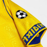 2008 West Ham X Iron Maiden Yellow Retro Jersey (Number 08)