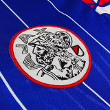 1989/1990 AA Away Retro Long Sleeve Soccer Jersey