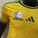 2026/27 South Africa Home Yellow Plyaer Version Soccer Jersey