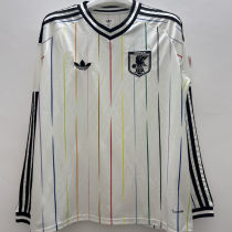 2026/27 Japan Away White Fans Long Sleeve Soccer Jersey
