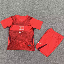 2026/27 Turkey Away Red Kids Soccer Jersey